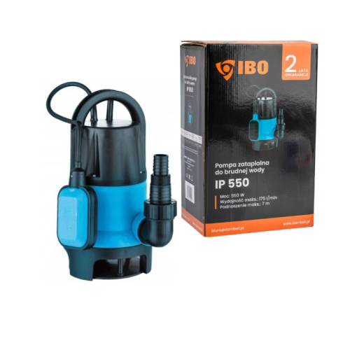 IP 550 IBO Pompa zatapialna do brudnej wody